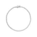 Elements Gold Mini Diamond Set Tennis Bracelet