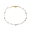 Elements Gold Seed Pearl and Flower Bracelet
