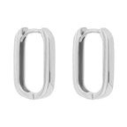 Elements Gold U Shape Hoop Earrings