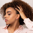Boucles d'oreilles créoles en forme de U Elements Gold