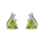 Elements Gold Trillion Semi-Precious Stud Earrings