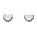 Elements Gold Small Heart Earrings