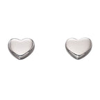 Elements Gold Small Heart Earrings