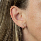 Elements Gold Huggie Hoop Earrings