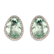 Elements Gold Irregular Shaped Semi-Precious Stone Stud Earrings