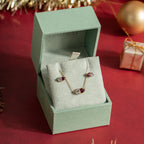 Elements Gold Toi et Moi Heart Necklace