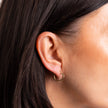 Pendientes de aro Elements Gold Corazón Abierto