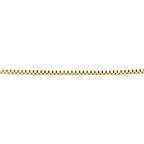 Elements Gold Venetian Box Chain 41cm-46cm