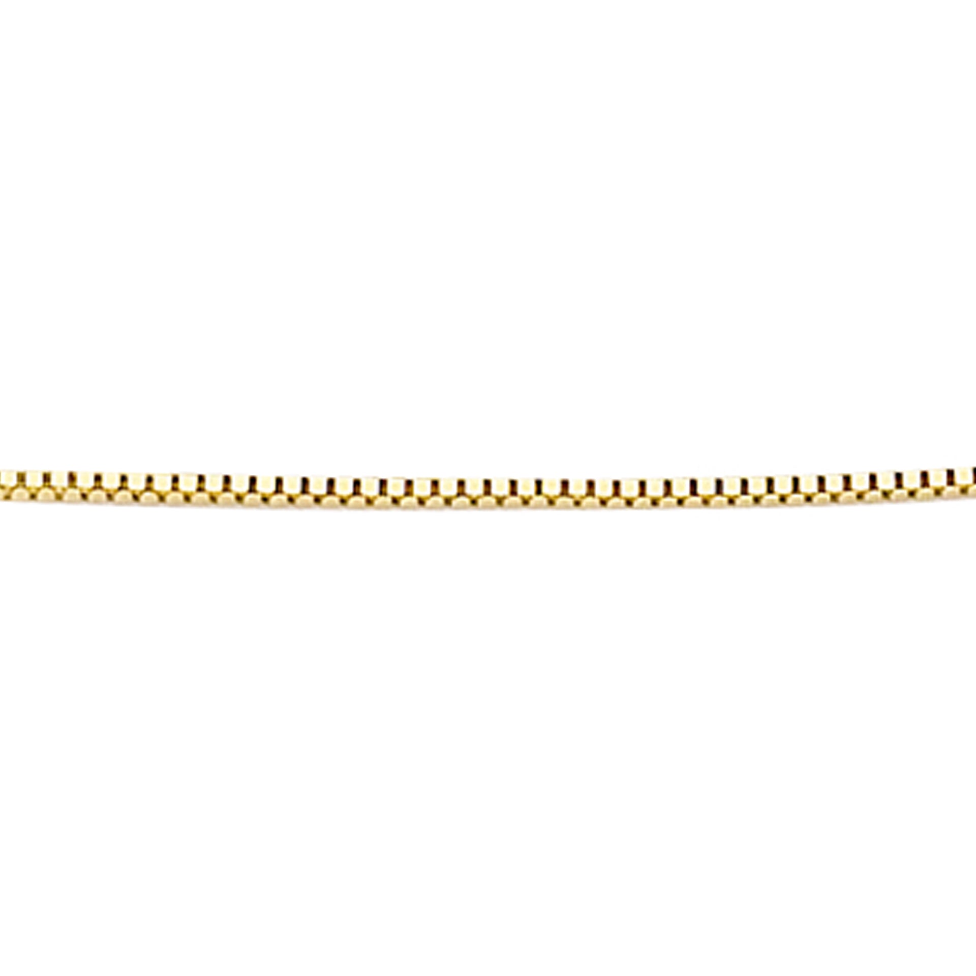 Elements Gold Venetian Box Chain 41cm-46cm