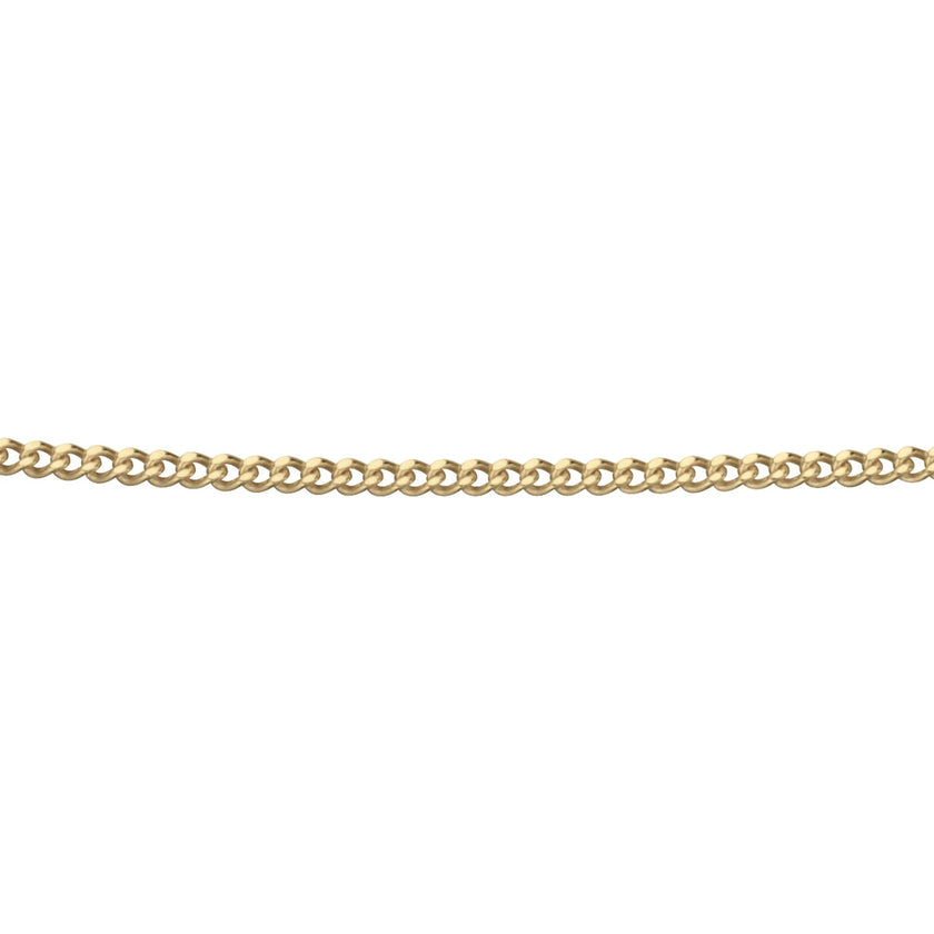 Elements Gold 1mm Curb Chain