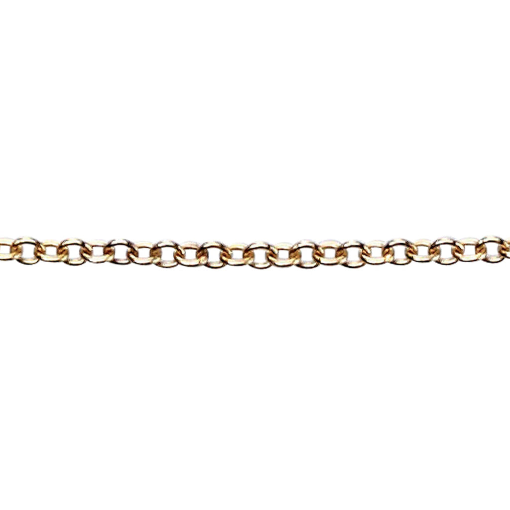 Elements Gold 1.2mm Trace Chain 46cm-51cm