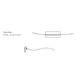 Elements Gold 1.2mm Trace Chain 46cm-51cm