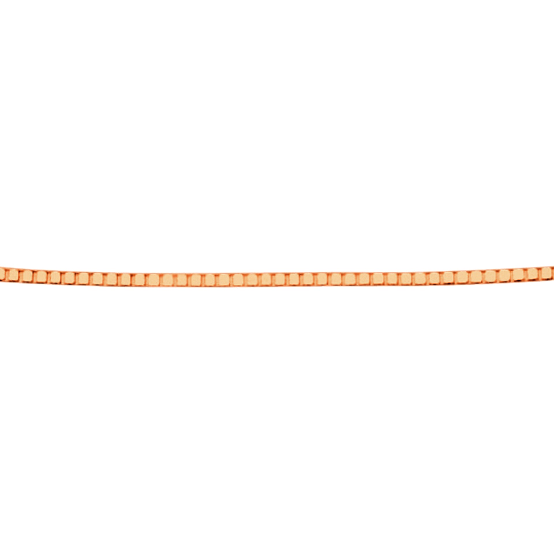 Elements Gold Venetian Box Chain 41cm-46cm