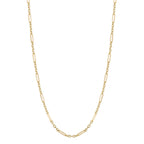 Elements Gold Mixed Length Link Chain Necklace