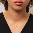 Elements Gold Bezel Set Necklace