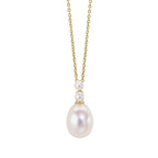 Elements Gold Pearl Detail Necklace