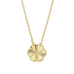 Elements Gold English Rose Necklace