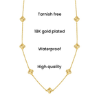Gold Clover necklace