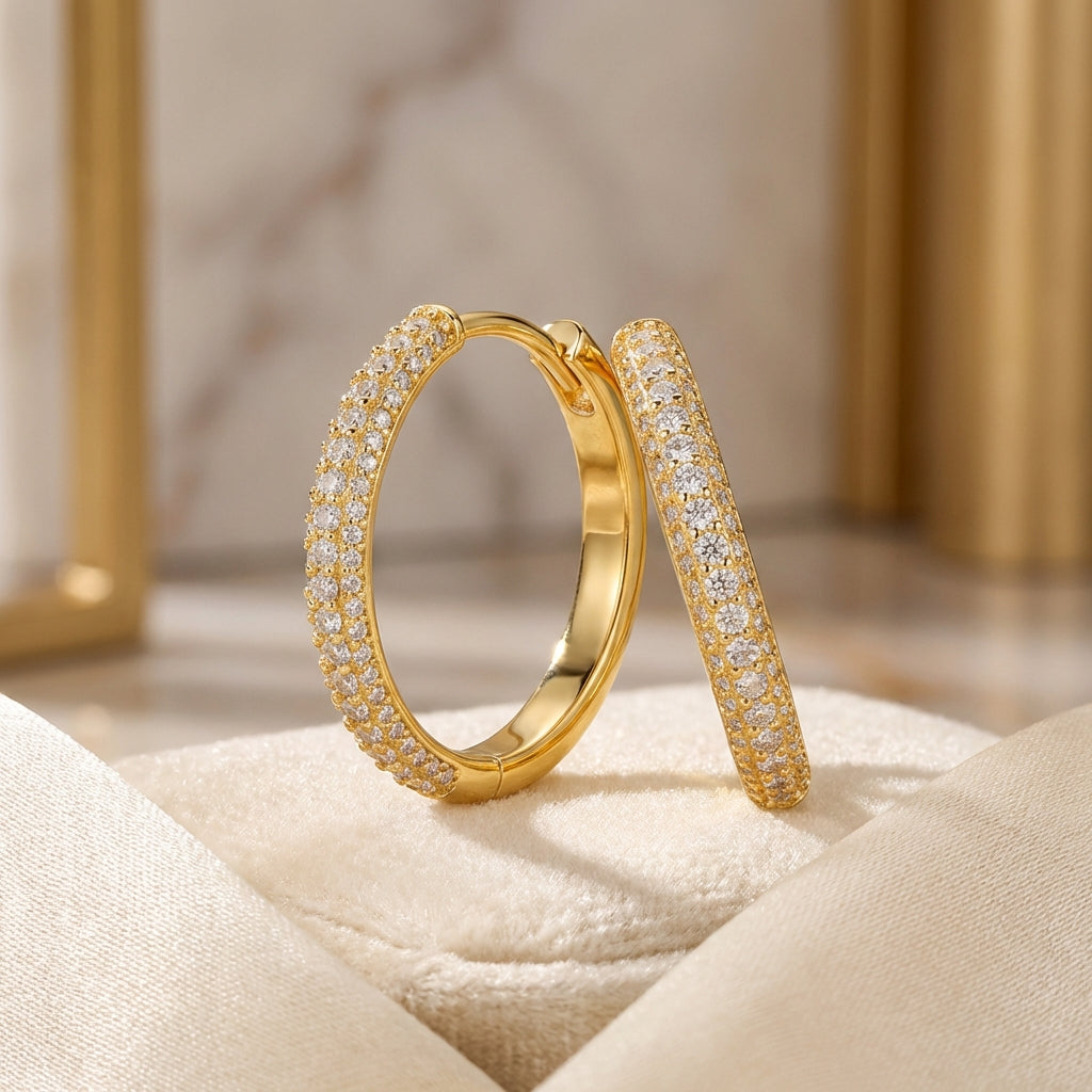Gold Hoop Earrings