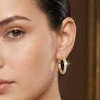 Gold Hoop Earrings
