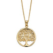 Elements Gold Detailed Tree of Life Pendant