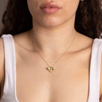 Elements Gold Detailed Bee Pendant
