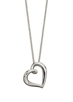 Elements Gold Organic Heart Pendant