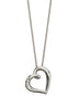 Elements Gold Organic Heart Pendant