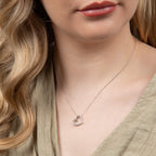 Elements Gold Organic Heart Pendant