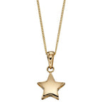 Elements Gold Small Star Pendant