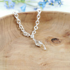 Mortar Board Personalised Silver Charm Bracelet