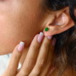 Simi Gemstone Studs with Labradorite