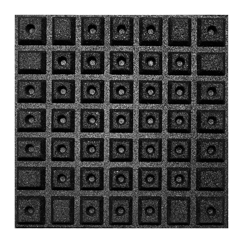Extra Thick Rubber Rooftop Tiles