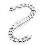 Beginnings Heavyweight ID Bar Curb Bracelet