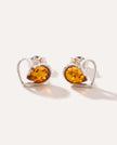 Heart Stud Earrings