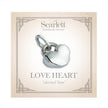 Sterling Silver Love Heart Charm