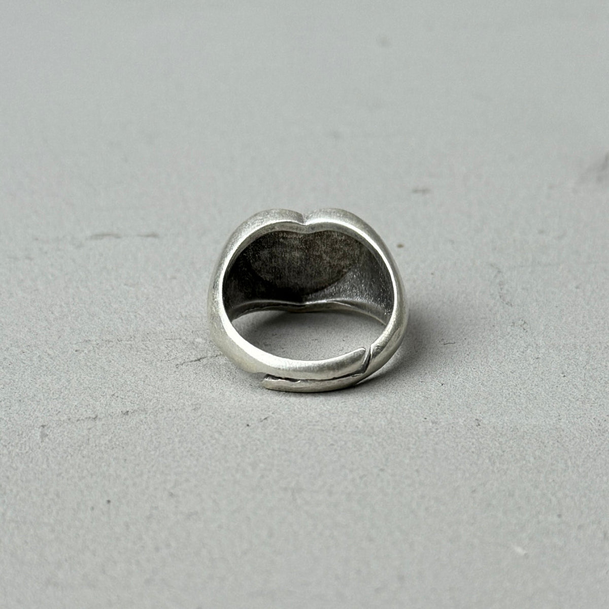 Heart of Silver Ring