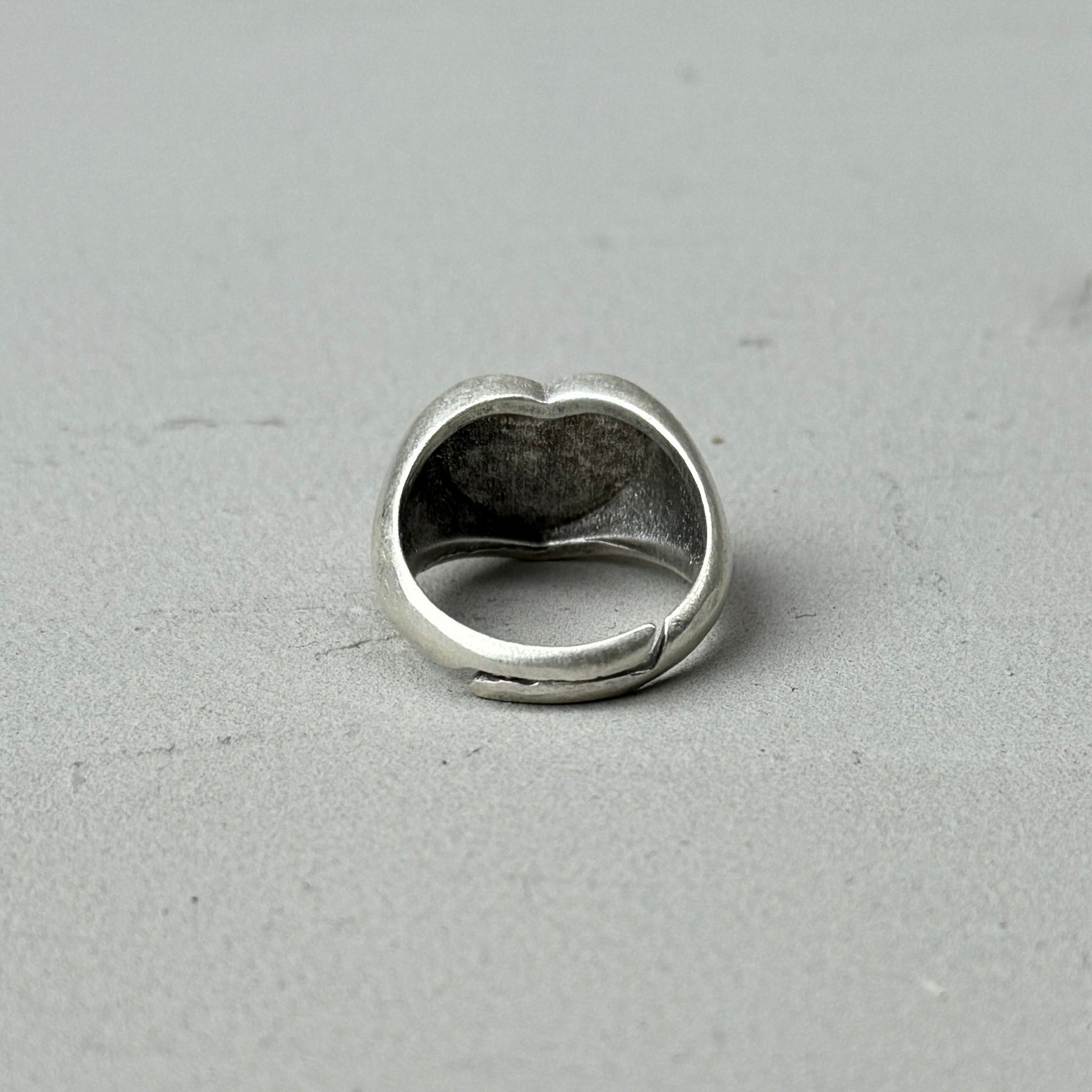 Heart of Silver Ring