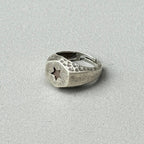 Signet Star Silver Ring