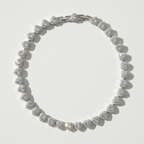 Heart choker necklace