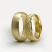 6mm Gold Wedding Band – Atlas Artisan – 9ct/14ct/18ct Gold