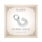 Horse Shoe Silver Charm Bracelet