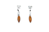 Dainty Marquise Dangle Earrings