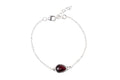 Bracelet à maillons en ambre cerise ELEMENT