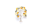 Grande broche Arbre Ambre Coloré