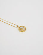 Collier Nacre Soleil et Étoiles