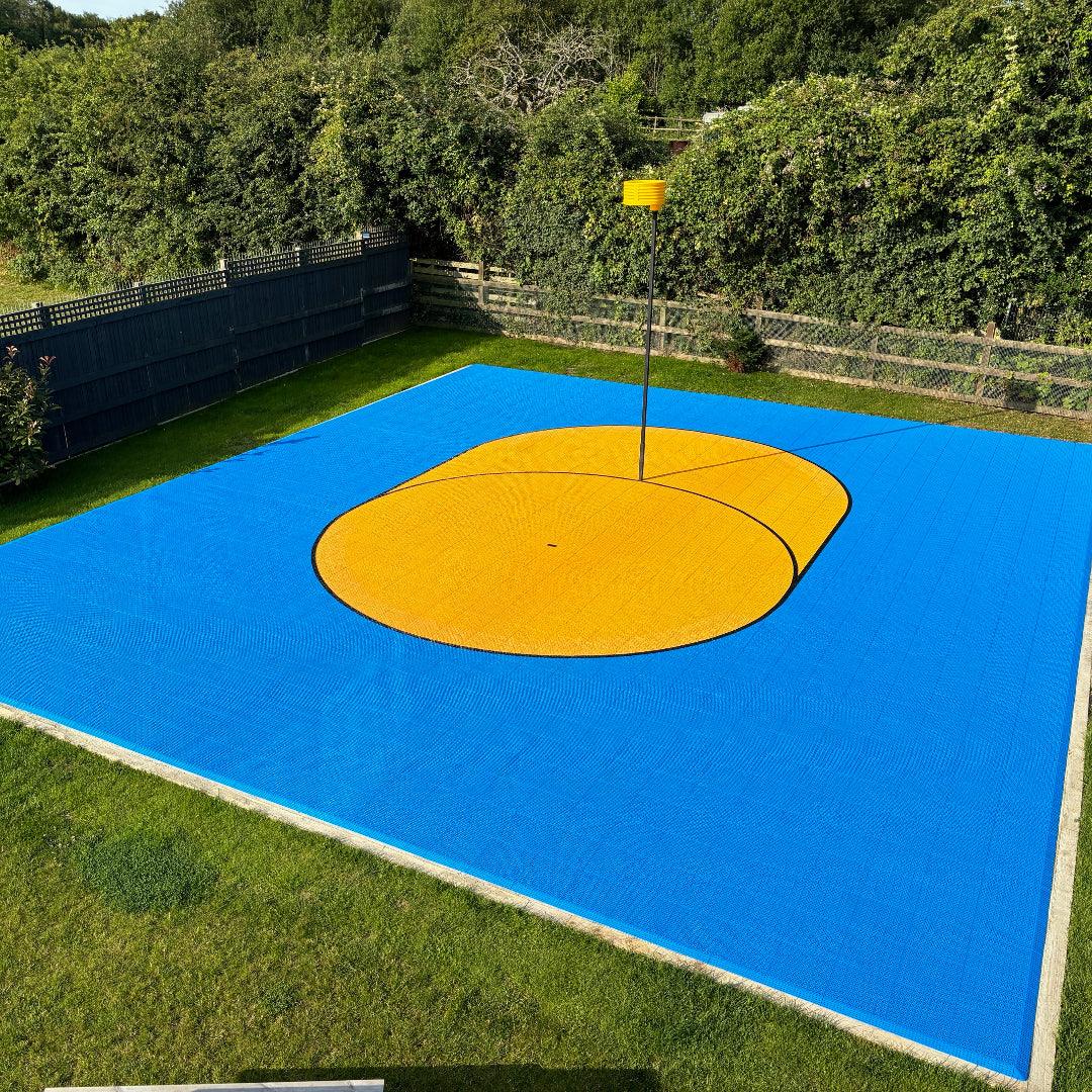 Full-Size Korfball Court with Markings