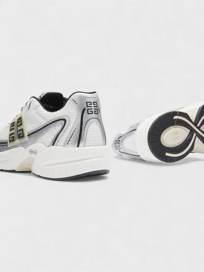NFNTY-52 Runners White Silver Sneakers