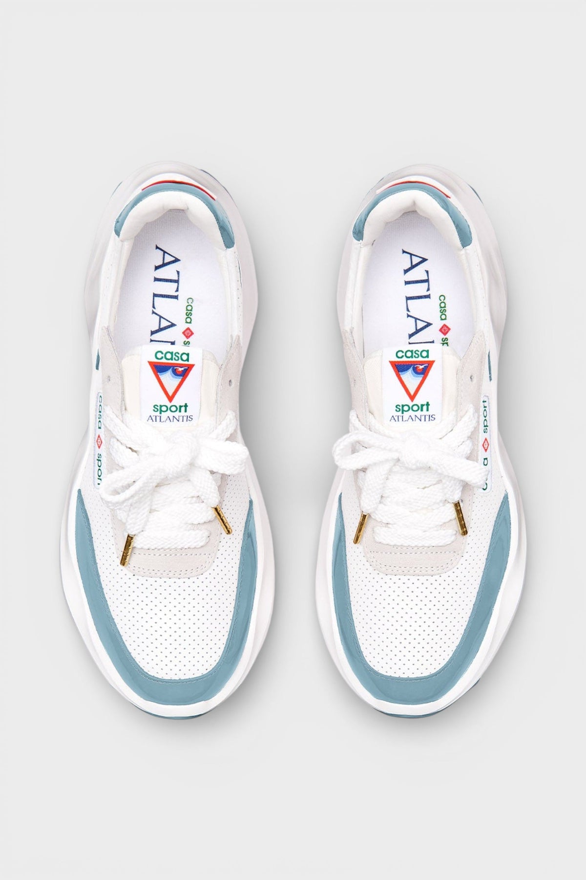 Atlantis Sneaker White Light Blue