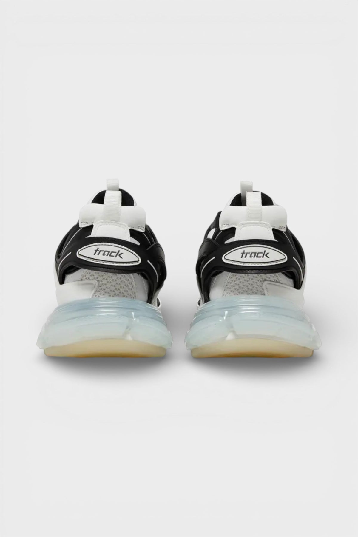 Track Sneaker Clear Sole White